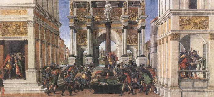 Sandro Botticelli Stories of Lucretia (mk36) china oil painting image